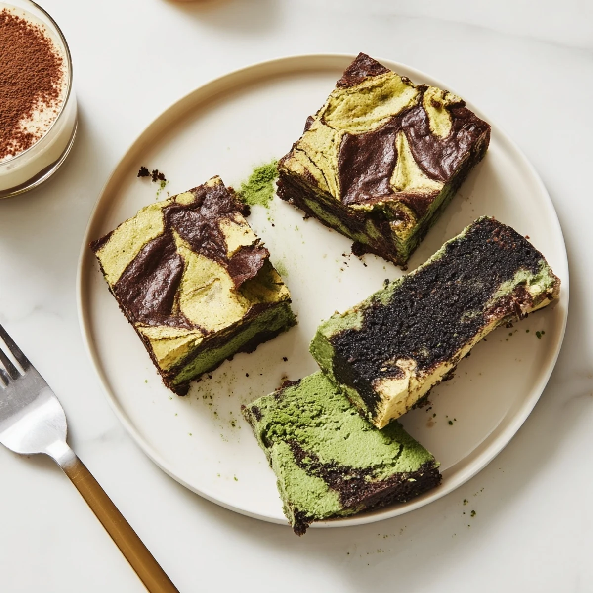 Savory black sesame cheesecake bars with a creamy filling and chocolate cookie crust.