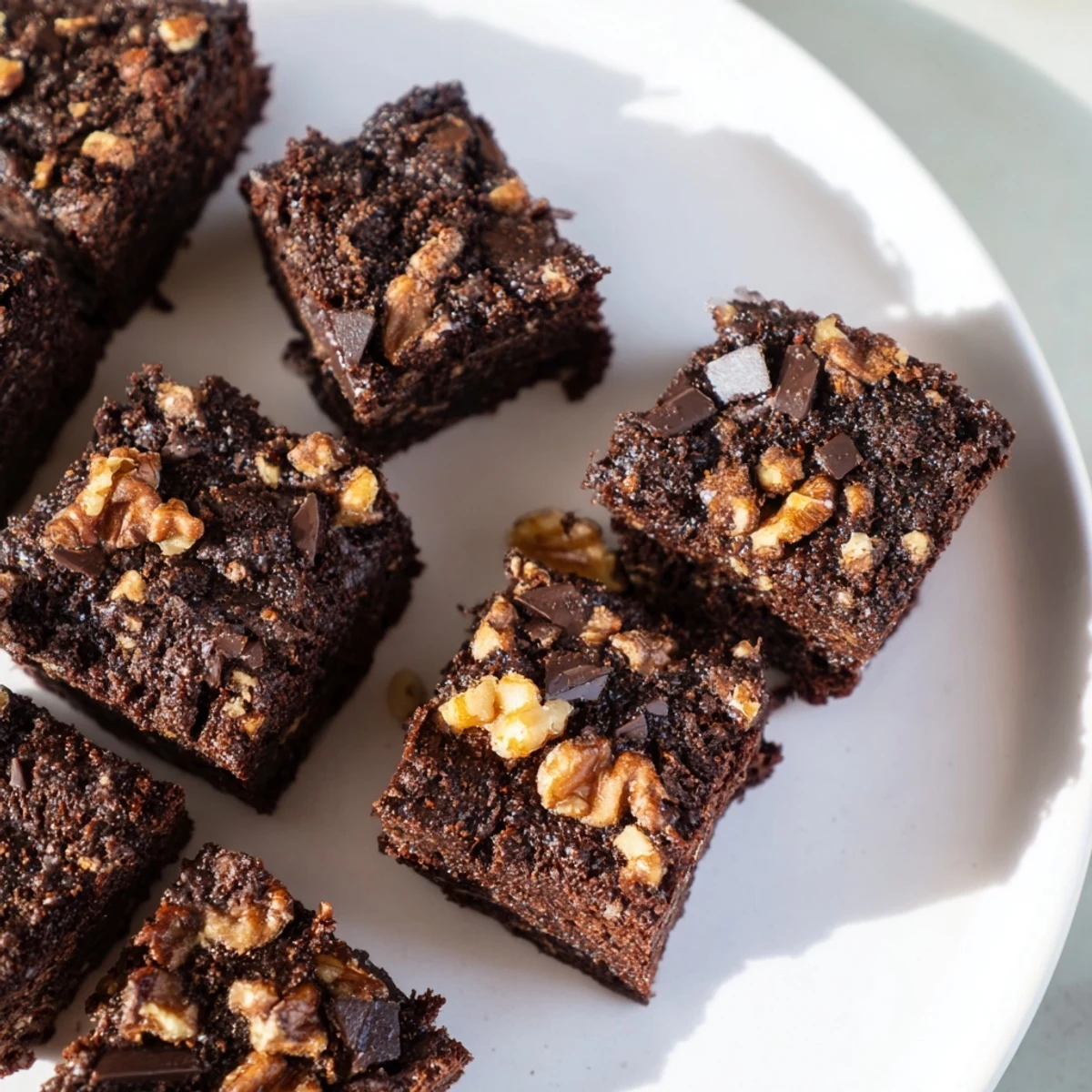 Delicious zero-waste brownies recipe featuring nut-milk pulp for ultimate chocolate flavor.