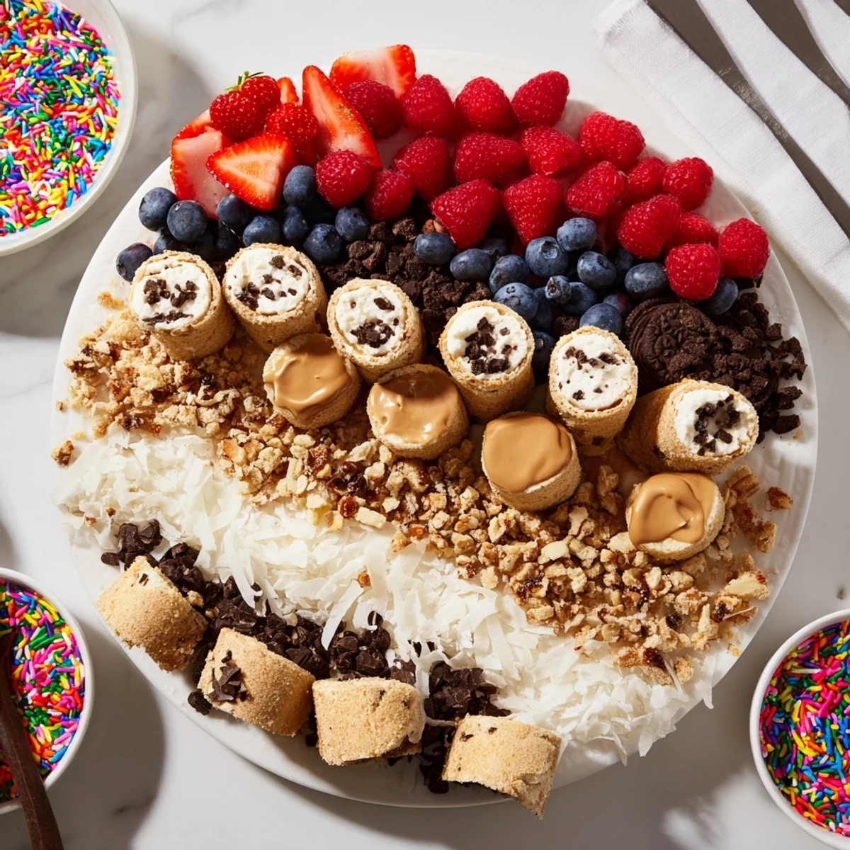 Deconstructed Dessert Board Cheesecake #104