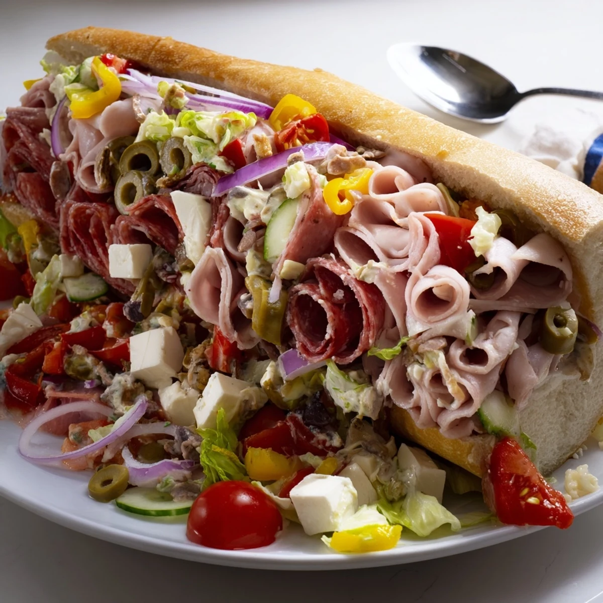 Vibrant Flavor Mash-Up Sandwiches, perfect for lunch with zesty Italian-inspired fillings.  