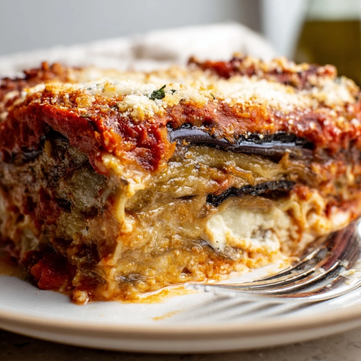 Eggplant Parmesan Lasagna