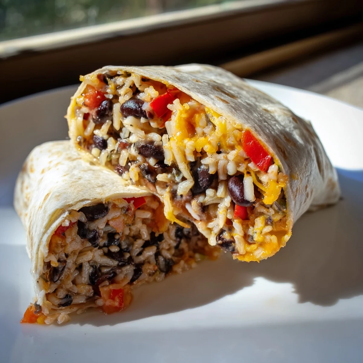 Steaming Freezer-Friendly Burritos, tightly wrapped and ready for a convenient, flavorful meal.