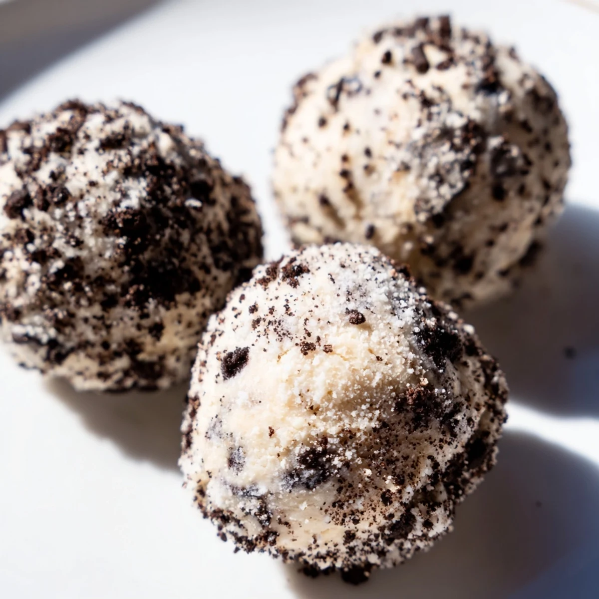 These no-bake Cream Cheese Oreo Protein Balls are a quick and healthy snack option.