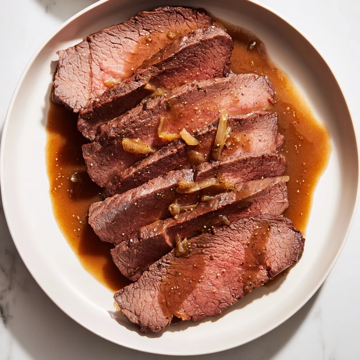 Juicy Budget Holiday Chuck Roast, slow-cooked to perfection, ideal for a budget-friendly holiday dinner.