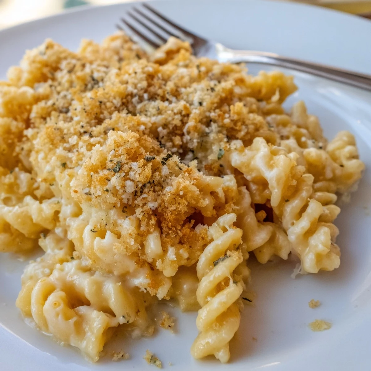 Lightened Mac Snowflake Pasta