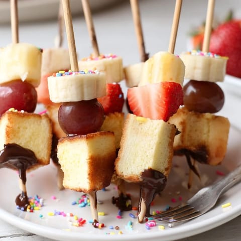 Chaos Cake Pancake Skewers