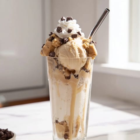 Wacky Cookie Dough Soda Float