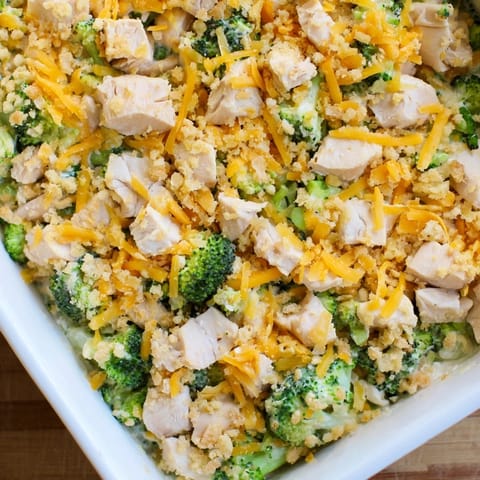 Chicken Broccoli Cheddar Bake