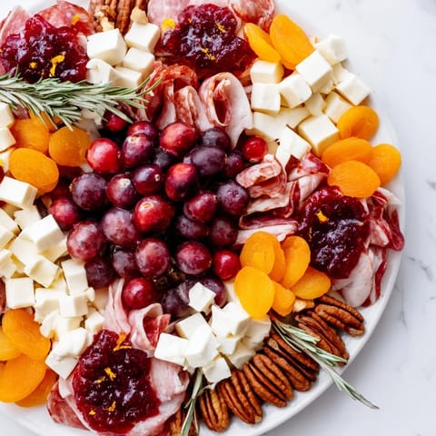 Cranberry Wreath Platter