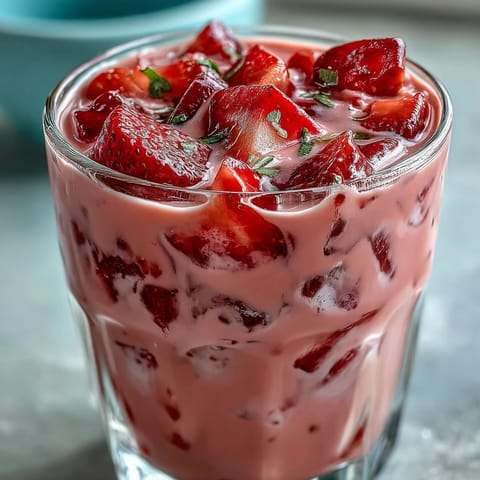 Pink Starburst Refresher Drink