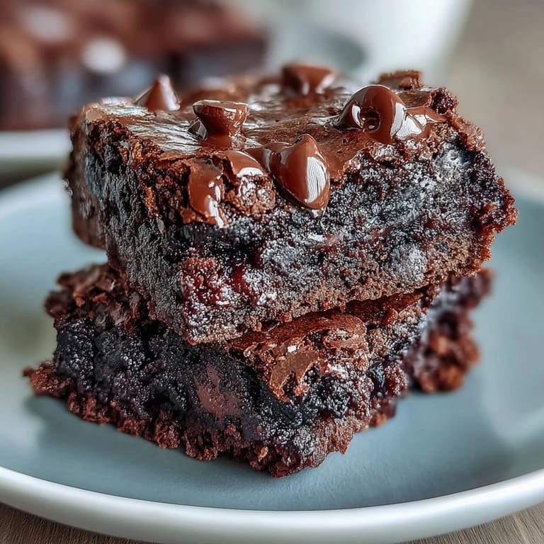 Easy brownie mix cookies loaded with chocolate chips, soft and gooey inside with slightly crisp edges.