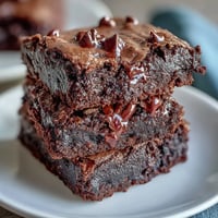 Decadent brownie cookies with chocolate chips, fudgy and rich, baked to chewy perfection for a simple dessert.